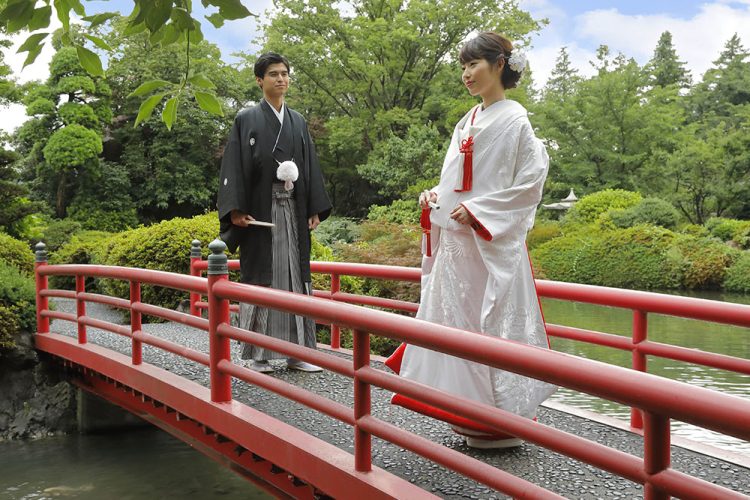 【和婚フォト】日本スタイル歴史ある神殿で＃フォトウエディングプラン